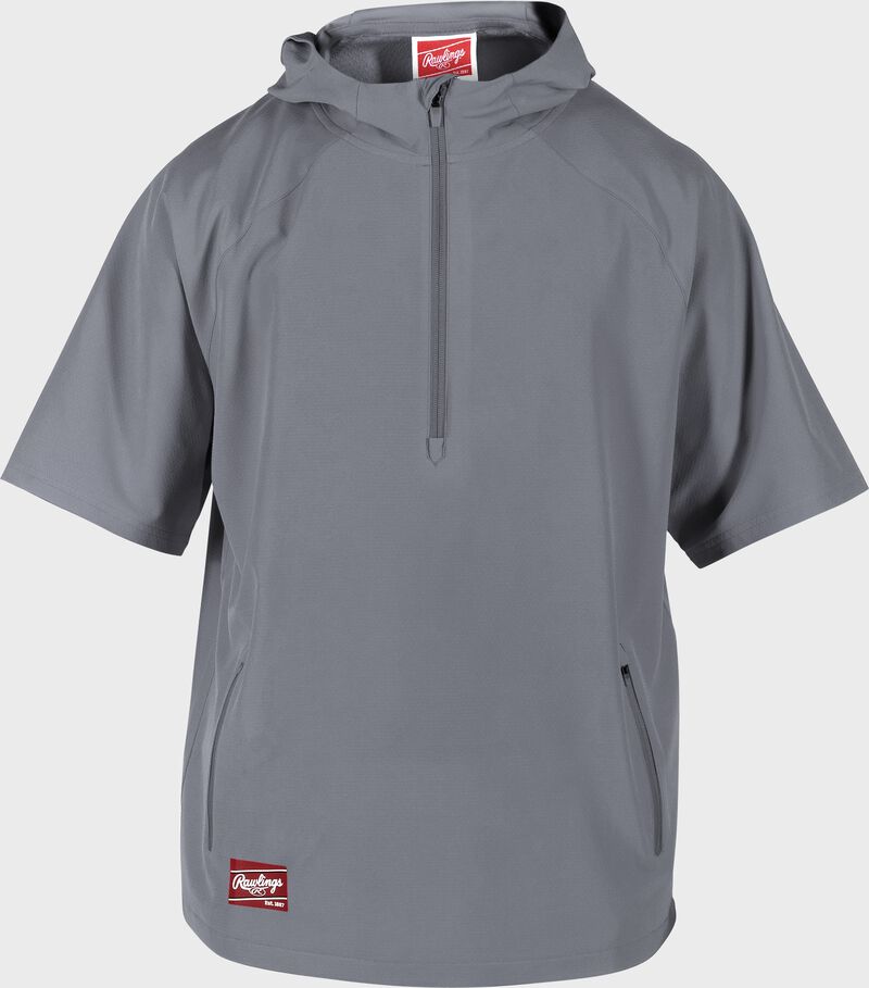 Rawlings ColorSync Short Sleeve Hooded Cage Jacket