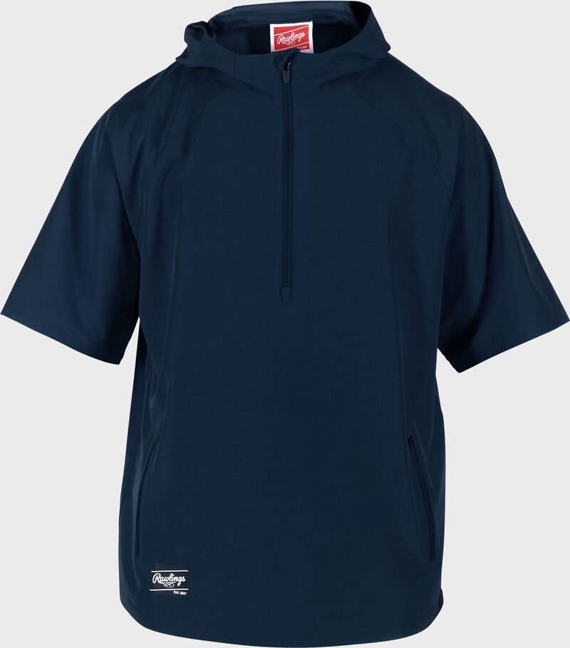 Rawlings ColorSync Short Sleeve Hooded Cage Jacket