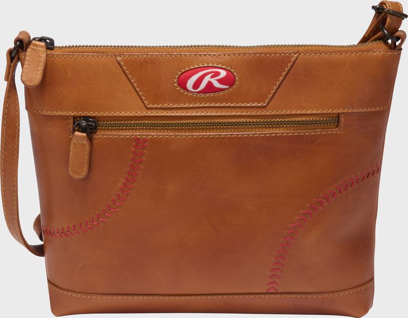 Rawlings Double Play Crossbody Purse, Tan