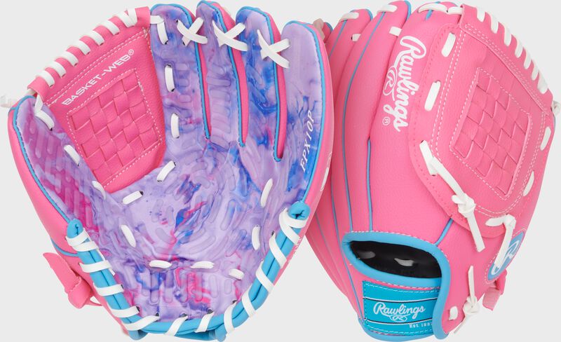 Rawlings Flex Palm Series 10-inch Youth Softball Glove, Right Hand Throw
