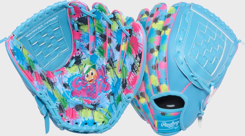 Rawlings Flex Palm Series Glow Mojis 11-Inch Youth Glove, Right Hand Throw
