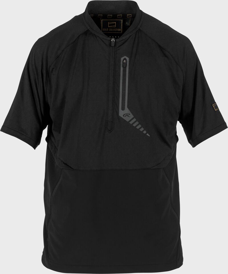 Rawlings Gold Collection Quarter-Zip Short Sleeve Jacket