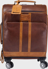 Rawlings Heritage Spinner Trolley Bag, Brown