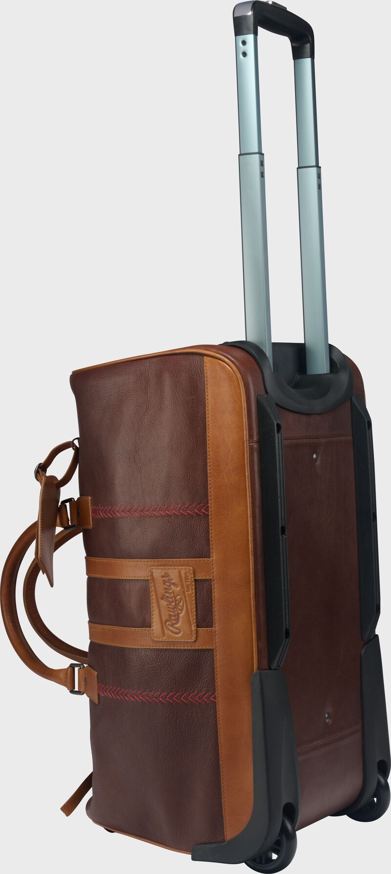 Rawlings Heritage Wheeled Duffle Bag, Brown