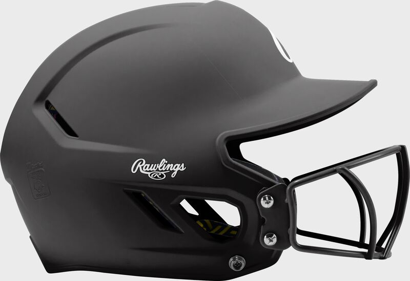 Rawlings CoolFlo Max Highlighter Youth Batting Helmet with Face Guard