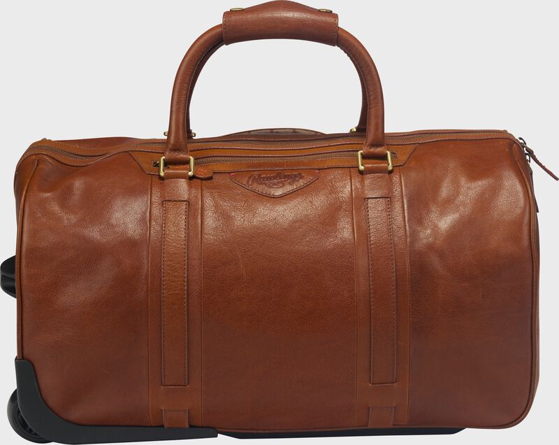 Rawlings Home Run Wheeled Duffle Bag, Tan