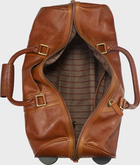 Rawlings Home Run Wheeled Duffle Bag, Tan