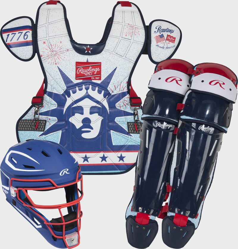 Rawlings Mach Pro Americana Catcher's Set