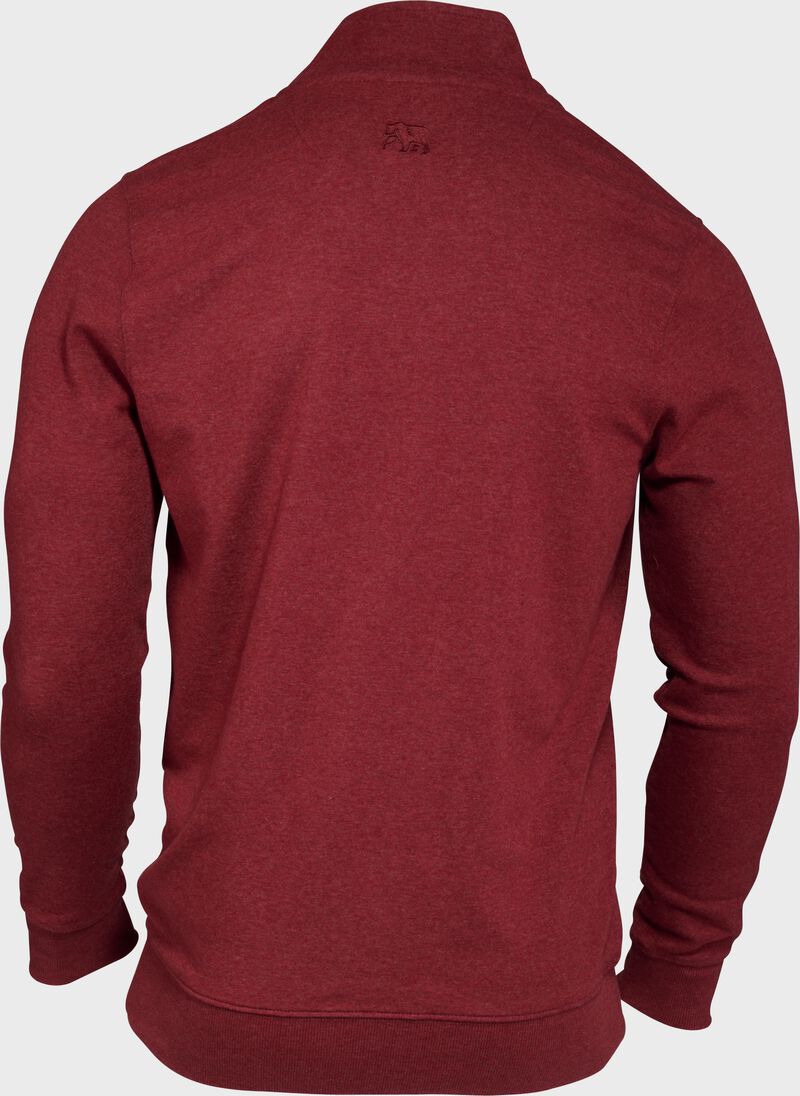 Rawlings x The Normal Brand Puremeso Weekend Quarter Zip, Maroon