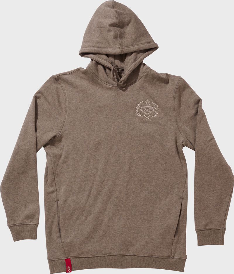 Rawlings x The Normal Brand Puremeso Fleece Hoodie, Dark Tan
