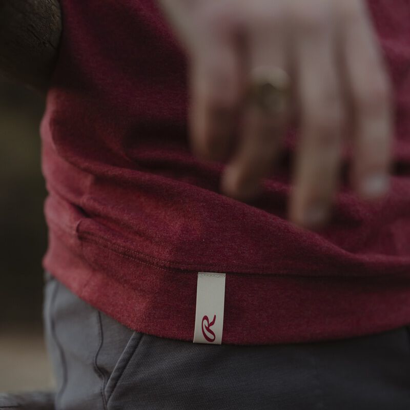 Rawlings x The Normal Brand Puremeso Fleece Hoodie, Maroon