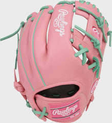 Rawlings NXT Series 11.5-Inch Pink Infield Glove, Right Hand Throw
