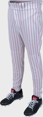 Rawlings 150 Jogger Fit Pinstripe Baseball Pants, Adult & Youth