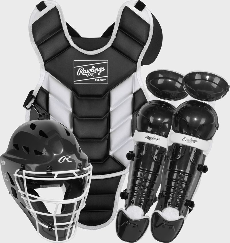 Rawlings Players 3 Series Catcher's Set, Youth, Junior, & T-Ball Sizes