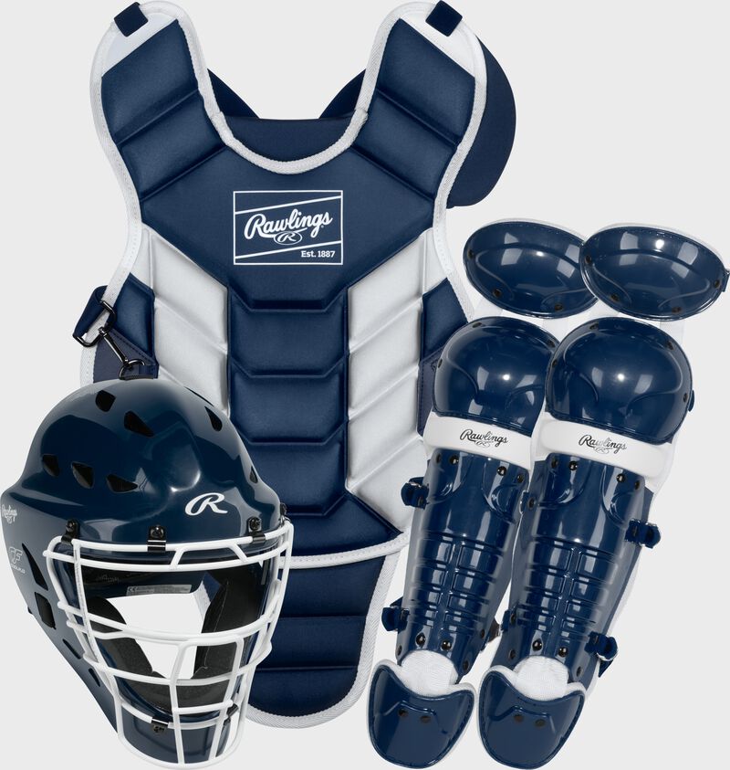 Rawlings Players 3 Series Catcher's Set, Youth, Junior, & T-Ball Sizes