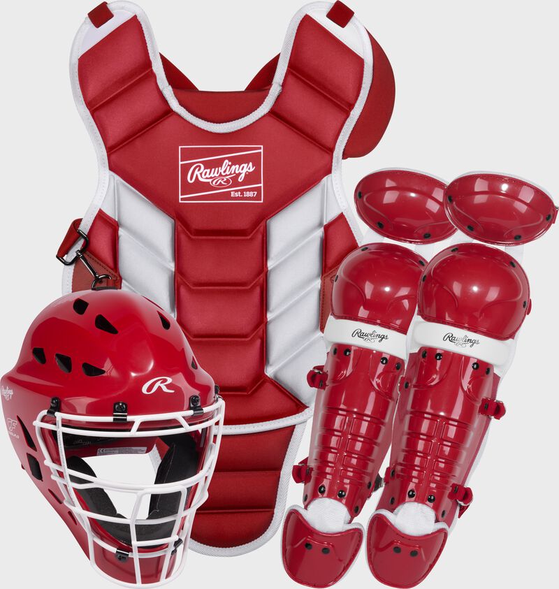 Rawlings Players 3 Series Catcher's Set, Youth, Junior, & T-Ball Sizes