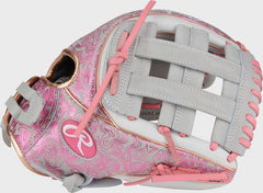 Heart of the Hide 11.75-inch Foil Print Fastpitch Softball Glove, Right Hand Throw