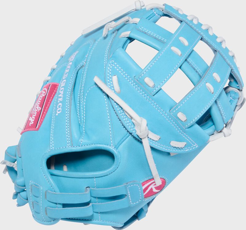Rawlings Heart of the Hide 34-inch Fastpitch Softball Catcher's Mitt, Right Hand Throw