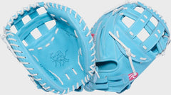 Rawlings Heart of the Hide 34-inch Fastpitch Softball Catcher's Mitt, Right Hand Throw