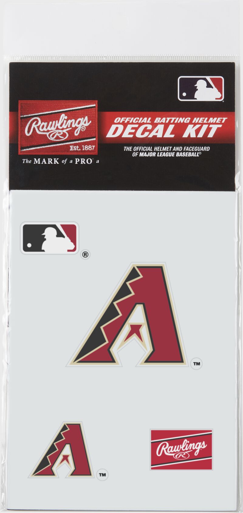 MLB Replica Decal Kit, All 30 Teams