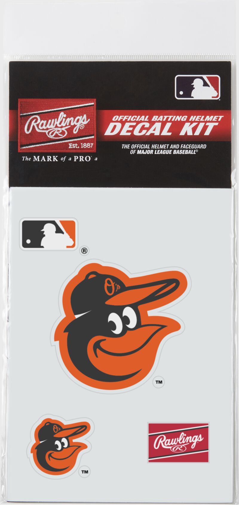 MLB Replica Decal Kit, All 30 Teams