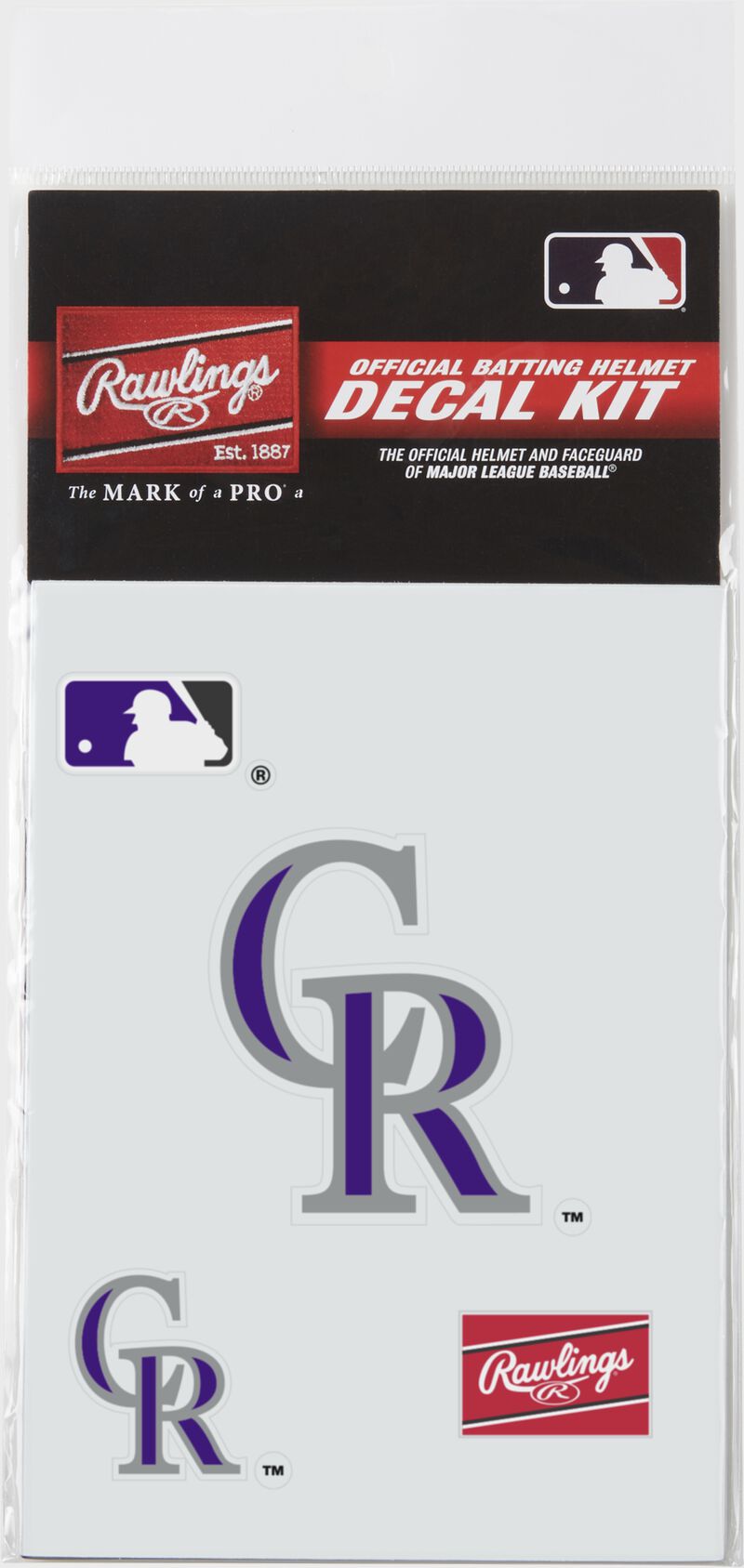 MLB Replica Decal Kit, All 30 Teams