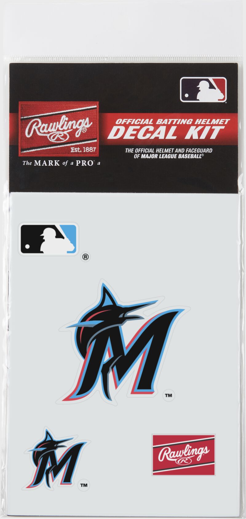 MLB Replica Decal Kit, All 30 Teams