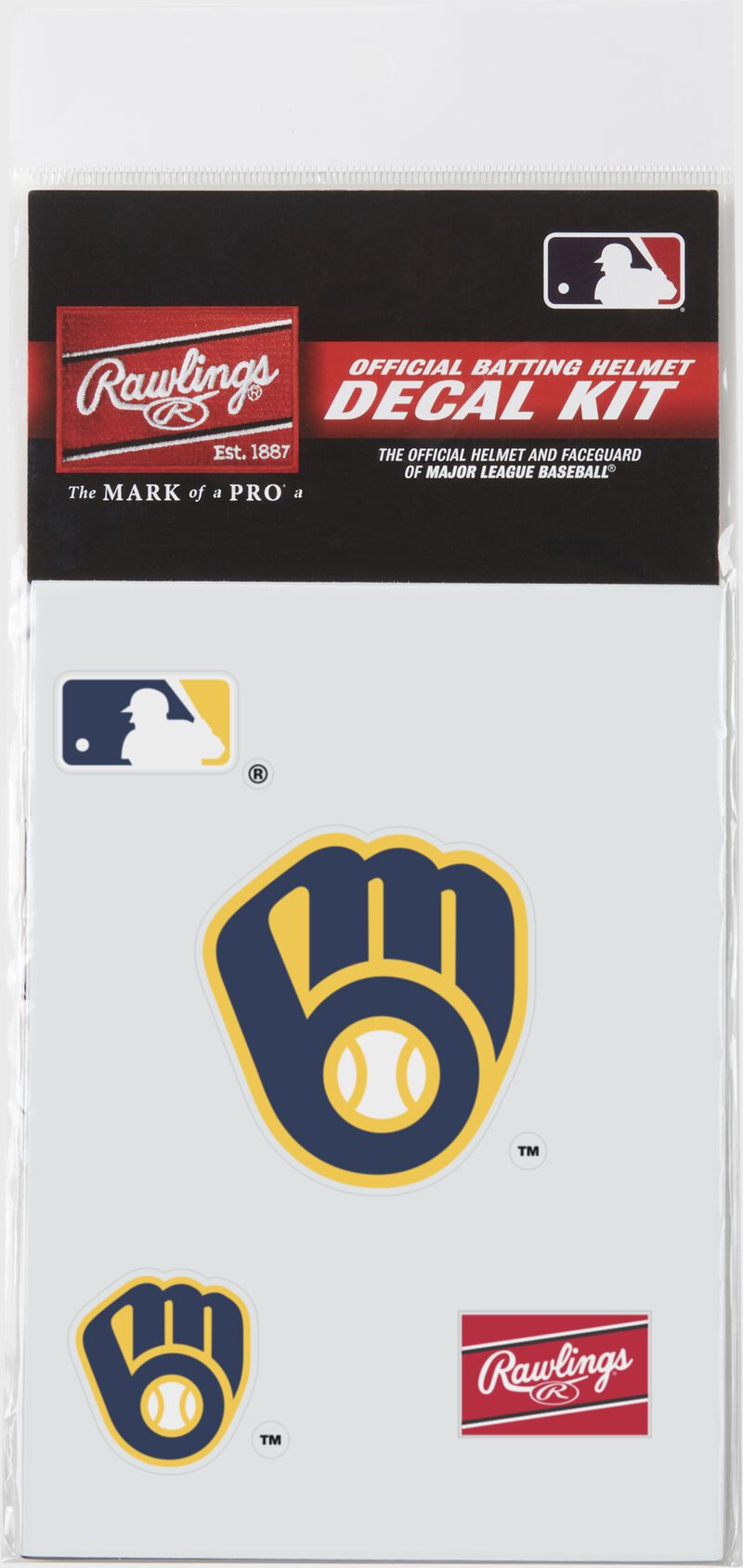 MLB Replica Decal Kit, All 30 Teams