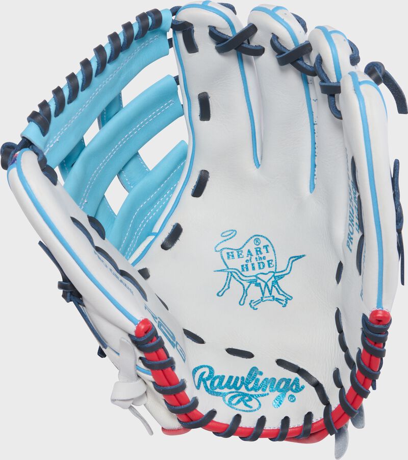 Rawlings Heart of the Hide Americana 12.5 in Fastpitch Softball Glove, Right Hand Throw