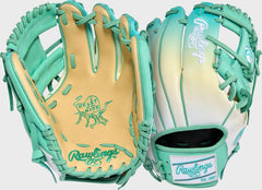 Exclusive Heart of the Hide 11.5-Inch Mint/Camel infield Glove, Right Hand Throw