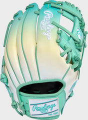 Exclusive Heart of the Hide 11.5-Inch Mint/Camel infield Glove, Right Hand Throw