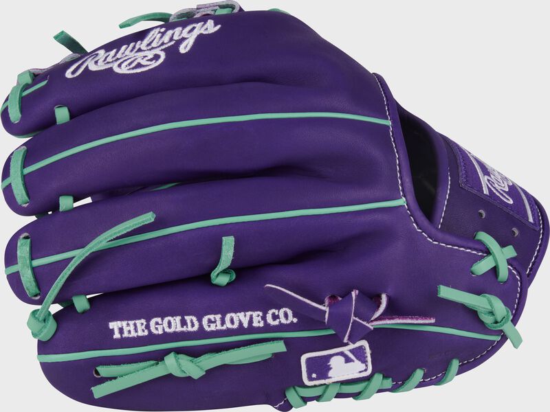 Heart of the Hide 11.5-Inch Purple Infield Glove, Right Hand Throw
