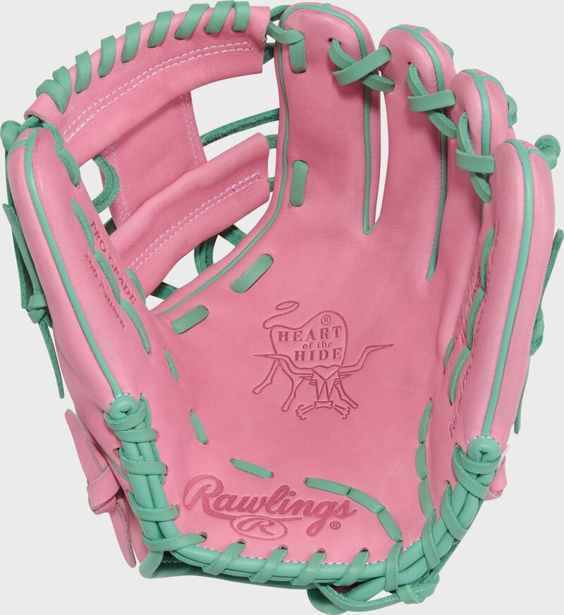 11.5" Heart of the Hide ContoUR Fit Pink Infield Glove, Right Hand Throw