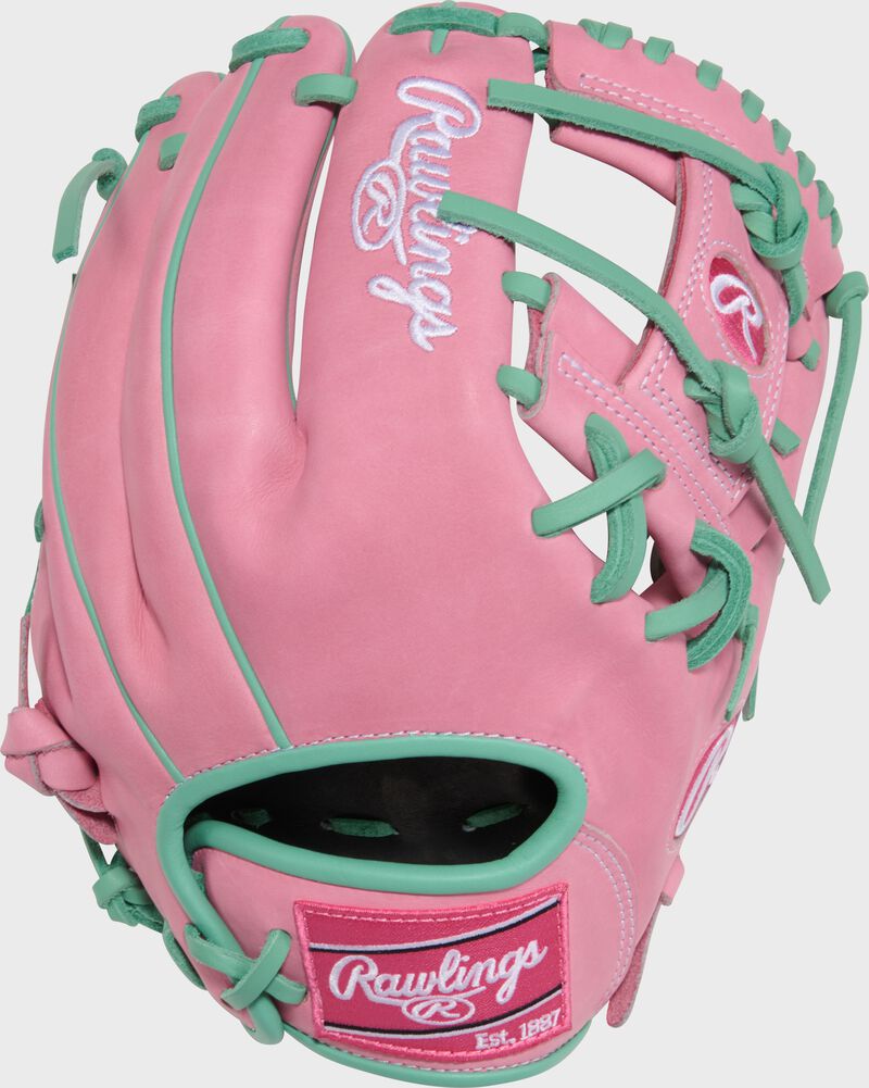 11.5" Heart of the Hide ContoUR Fit Pink Infield Glove, Right Hand Throw