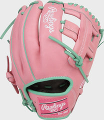 Rawlings Heart of the Hide 11.75-Inch Pink Infield Glove, Right Hand Throw