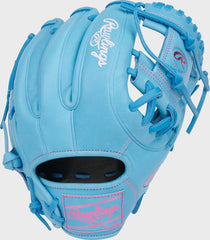 Heart of the Hide 11.5-Inch Columbia Blue Infield Glove, Right Hand Throw