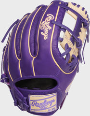 Heart of the Hide 11.75-Inch Purple Infield Glove, Right Hand Throw