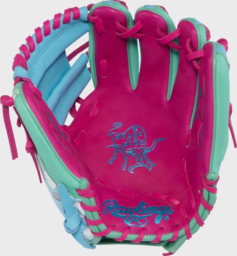 Rawlings Icon Fest Heart of the Hide Berry 11.5-Inch Infield Glove, Right Hand Throw