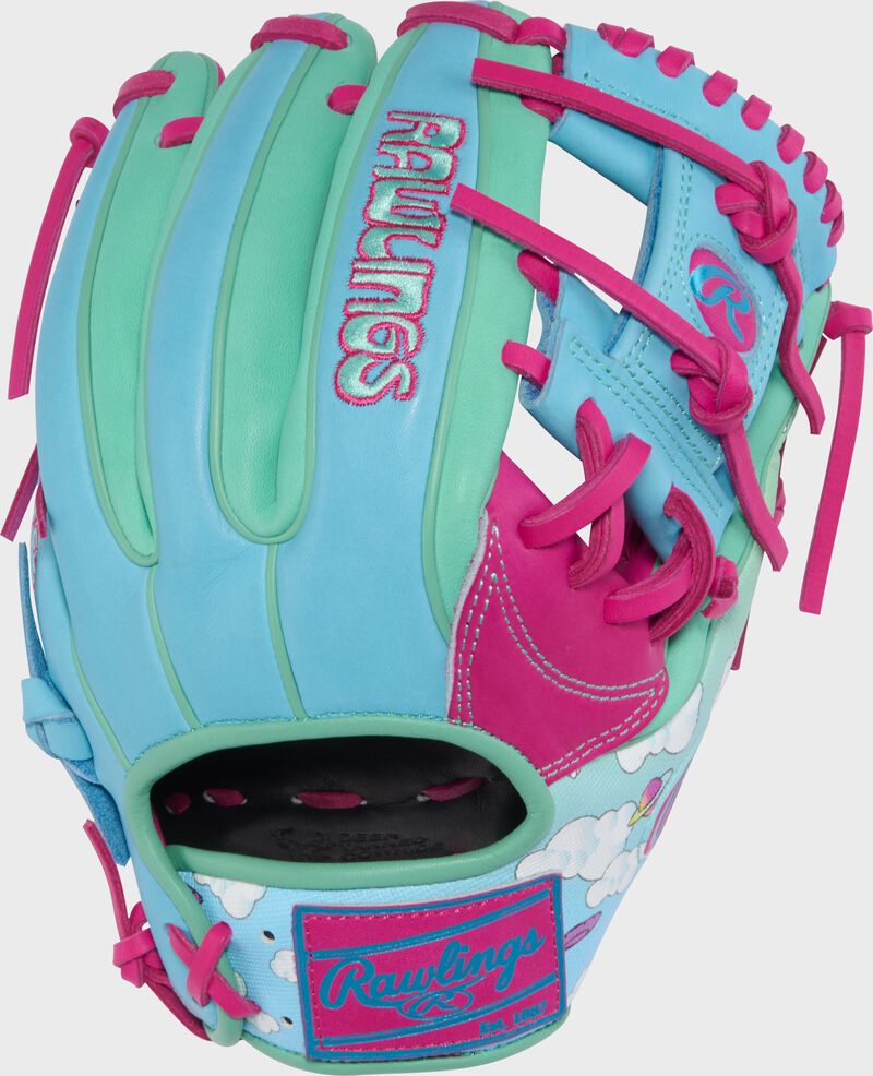 Rawlings Icon Fest Heart of the Hide Berry 11.5-Inch Infield Glove, Right Hand Throw
