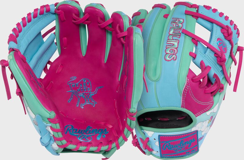 Rawlings Icon Fest Heart of the Hide Berry 11.5-Inch Infield Glove, Right Hand Throw