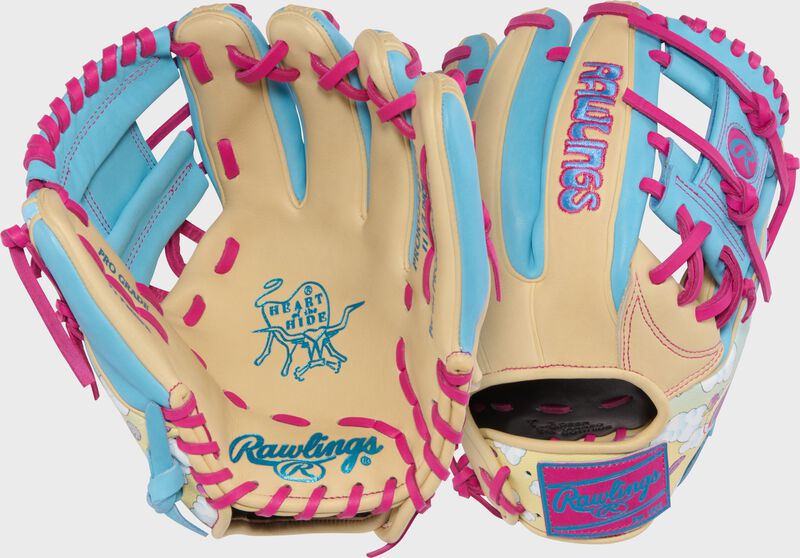 Rawlings Icon Fest Heart of the Hide Camel 11.5-Inch Infield Glove, Right Hand Throw