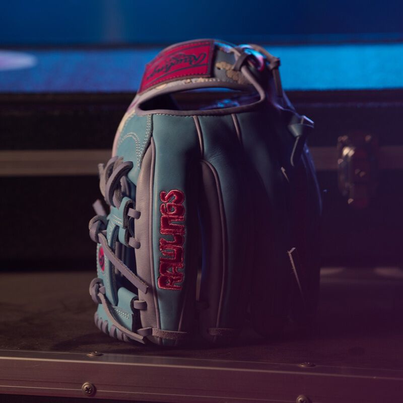 Rawlings Icon Fest Heart of the Hide Columbia Blue/Periwinkle 11.5-Inch Infield Glove, Right Hand Throw