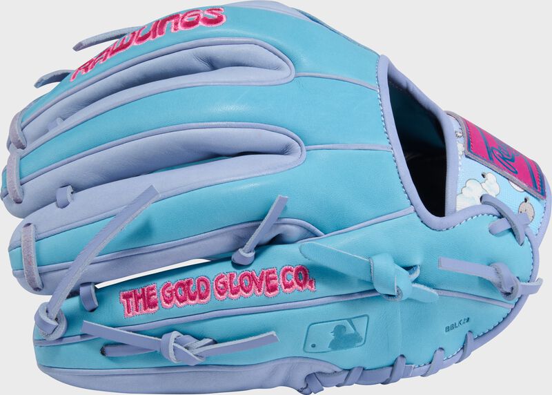 Rawlings Icon Fest Heart of the Hide Columbia Blue/Periwinkle 11.5-Inch Infield Glove, Right Hand Throw