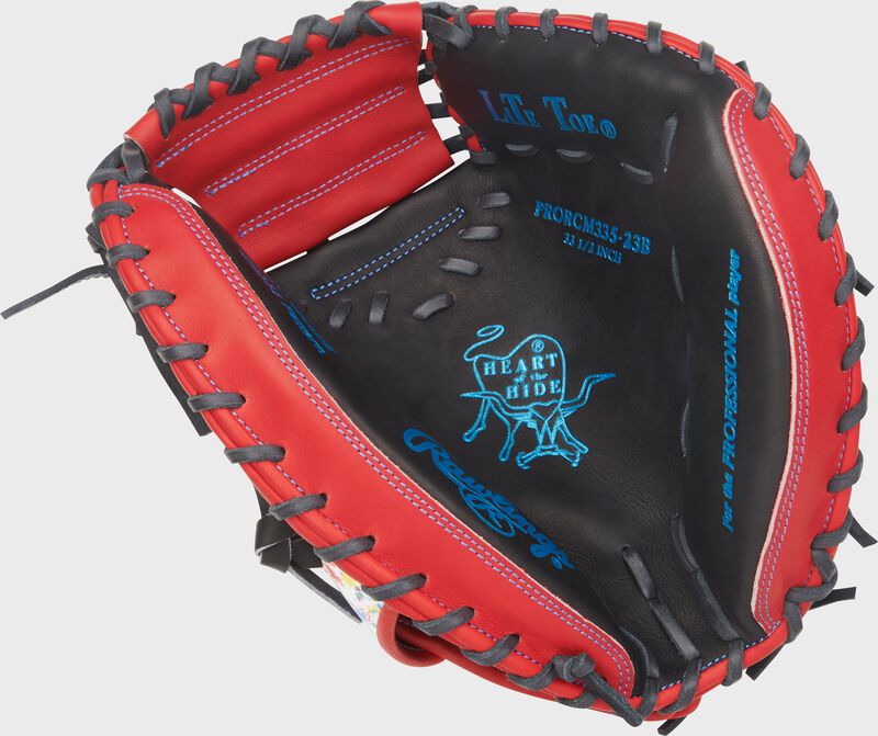 Heart of the Hide 33.5-Inch Splatter Catcher's Mitt, Right Hand Throw