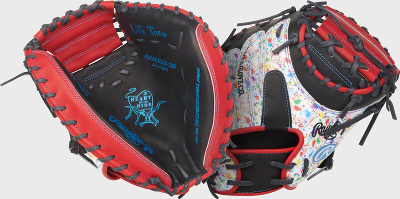 Heart of the Hide 33.5-Inch Splatter Catcher's Mitt, Right Hand Throw