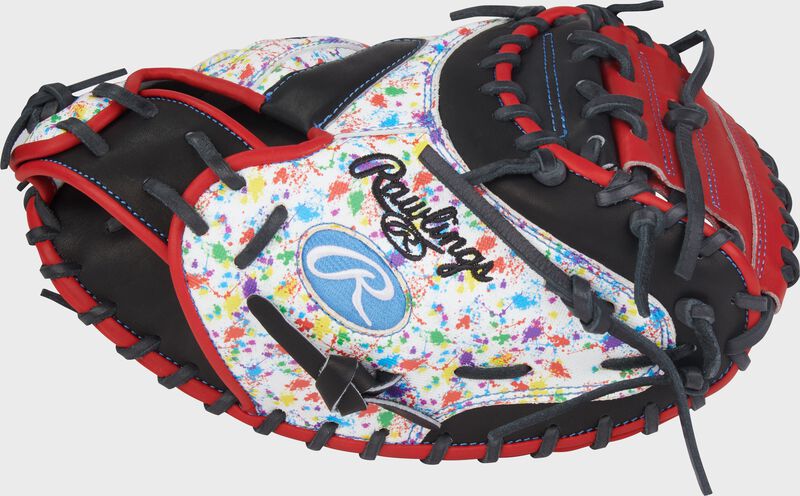 Heart of the Hide 33.5-Inch Splatter Catcher's Mitt, Right Hand Throw