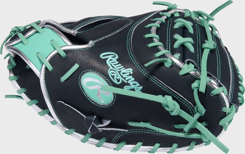 Rawlings Cal Raleigh Heart of the Hide 34-Inch Catcher's Mitt, Right Hand Throw