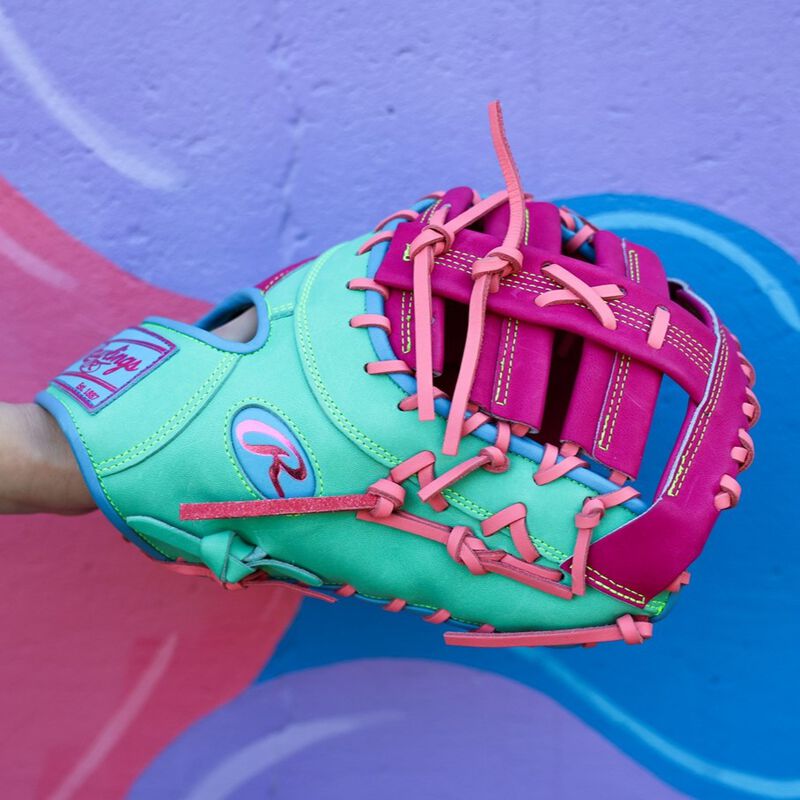 Rawlings HOH ColorSync 10 Berry Mint 13-Inch First Base Mitt