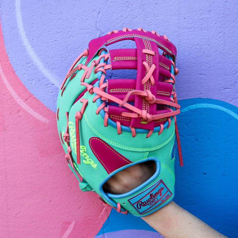 Rawlings HOH ColorSync 10 Berry Mint 13-Inch First Base Mitt