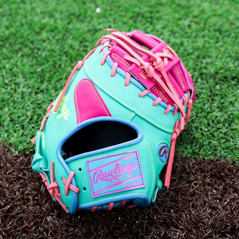 Rawlings HOH ColorSync 10 Berry Mint 13-Inch First Base Mitt